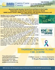 September 2022's General Meeting Flyer