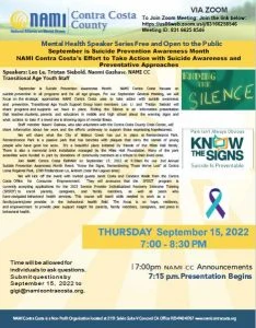 September 2022's General Meeting Flyer