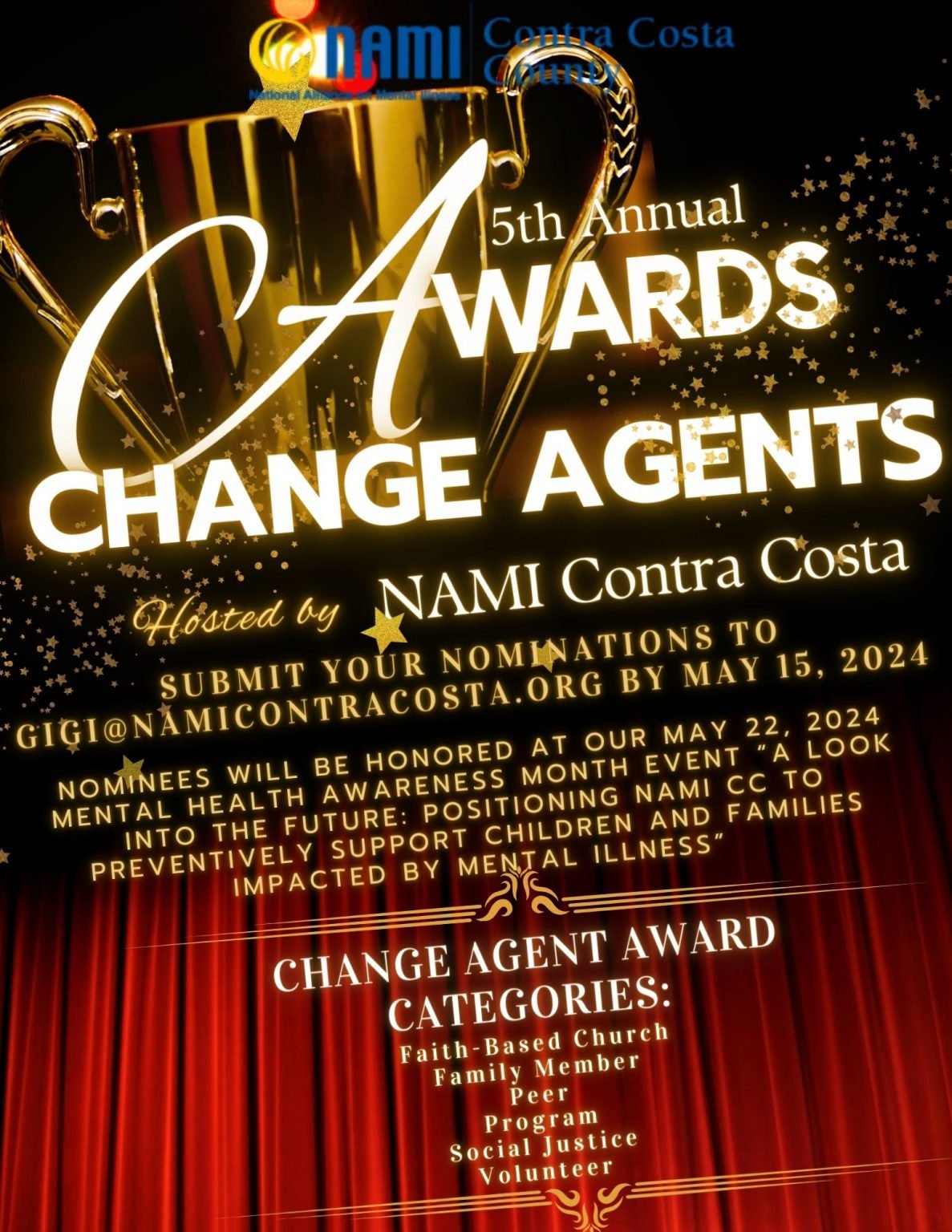 NAMI Contra Costa - Submit Your 2024 Change Agent Appreciation Award ...