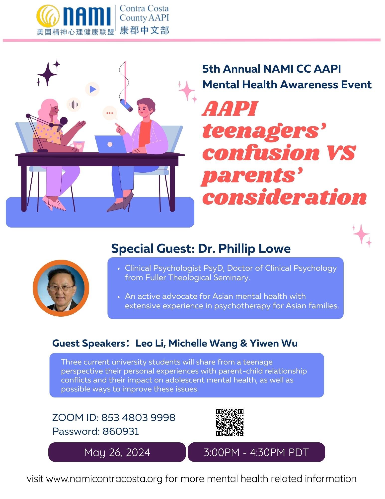5th Annual AAPI Mental Health Awareness Event
