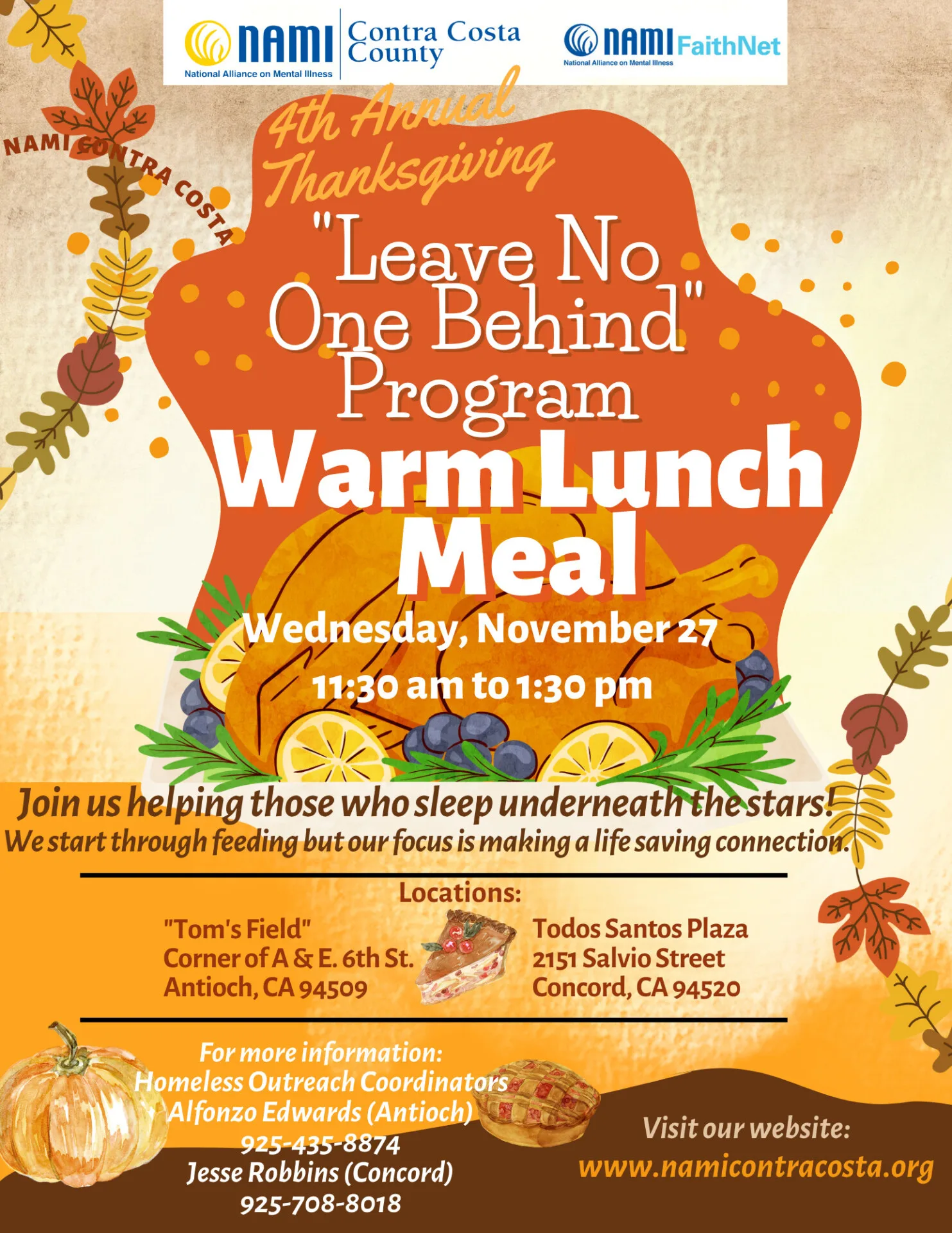 [TODAY] Thanksgiving Warm Lunch Meal 2024