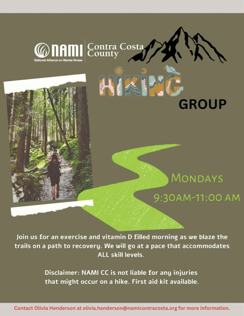 hiking group flyer