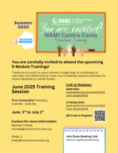 Summer 2025 5 Module Training Flyer