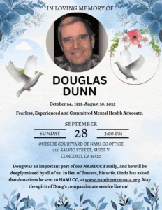 douglas dunn's memorial service flyer