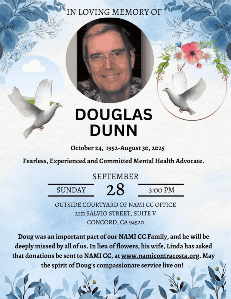 douglas dunn's memorial service flyer