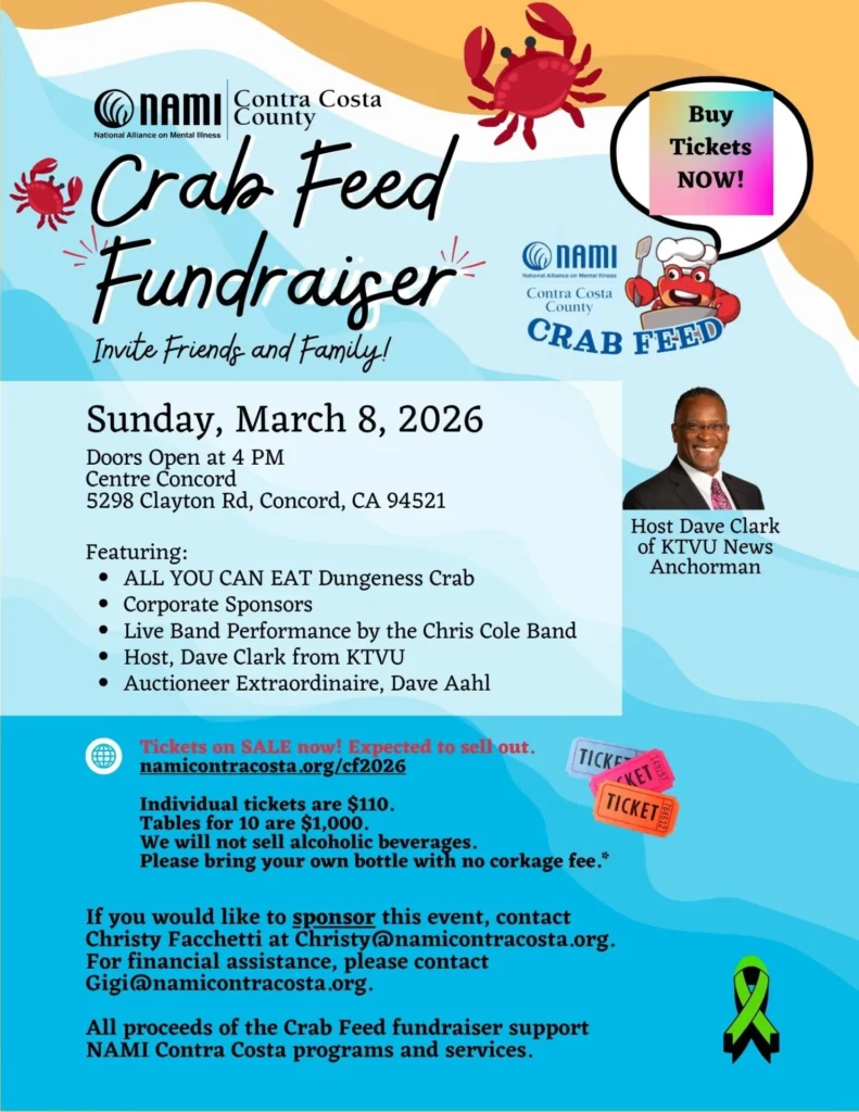 flyer for the 2026 crab feed