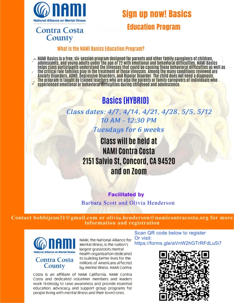 basics flyer for april 2026